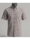 CHALLENGER CH4027 Chemise Manches Courtes Coton Carreaux