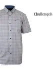 CHALLENGER CH4027 Chemise Manches Courtes Coton Carreaux