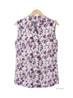 MAYFLOWER N1130A Chemisier sans manches en viscose fluide