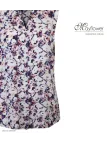 MAYFLOWER N1130A Chemisier sans manches en viscose fluide