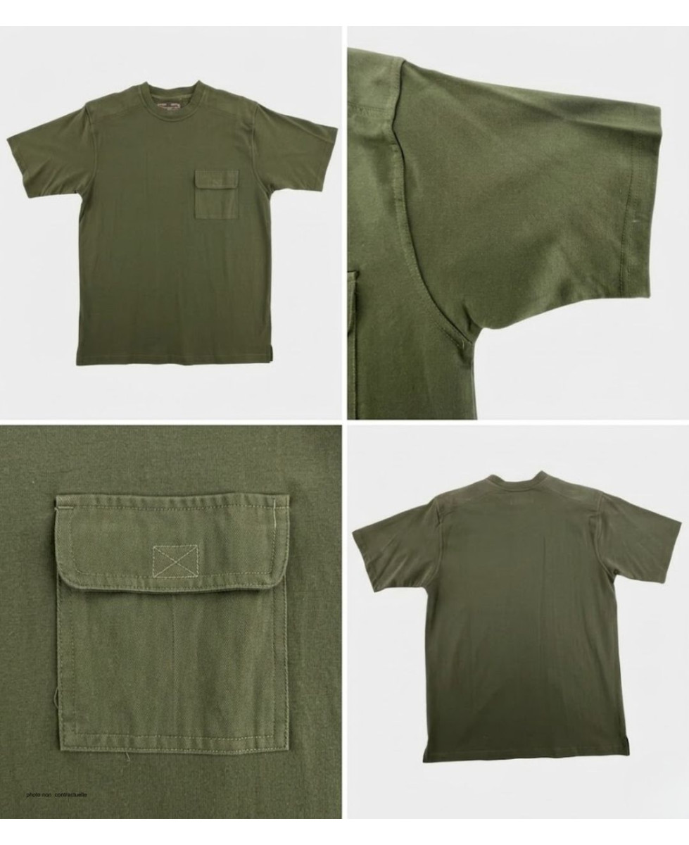 Tee-shirt Chasse Homme Ledertys - Renforts Épaules & Poche