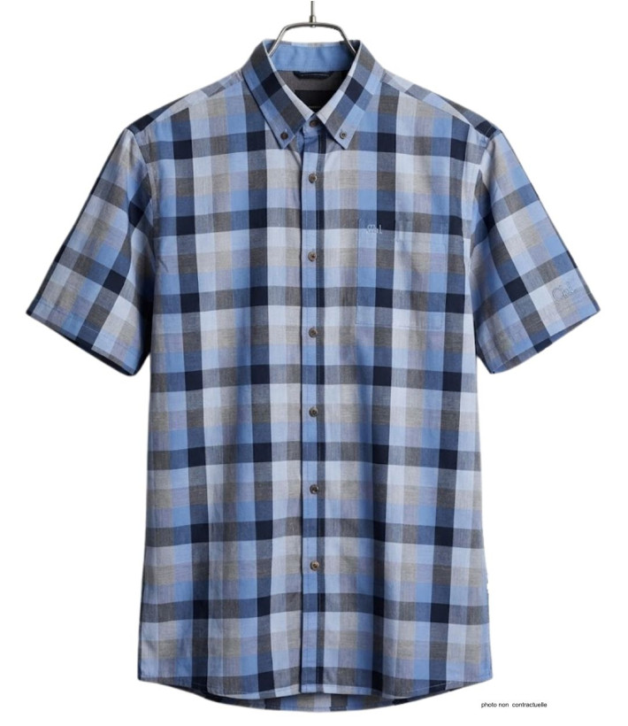 Chemise CHALLENGER TADEK1 | Chemisette Homme Coton Fils Teints