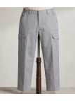 CHALLENGER VALLON2 - Pantalon cargo gris à taille élastiquée