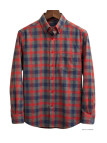 Chemise WINCHESTER TARGET gris - Coupe confort coton gratté