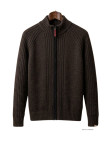 Cardigan WINCHESTER CAIMAN2N zippé noir - Gilet laine confort