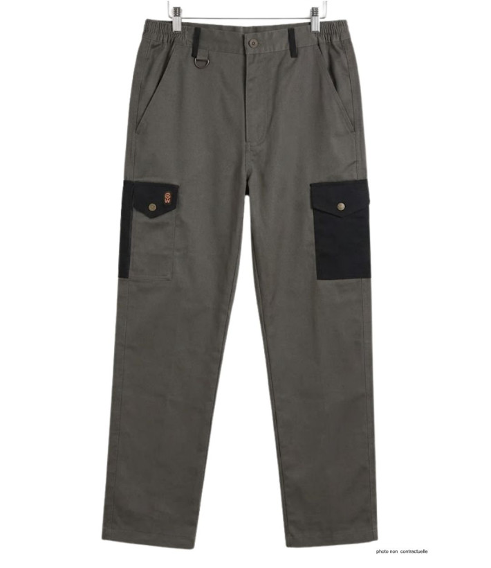 Pantalon de travail WORKER K568 coton polyester marron