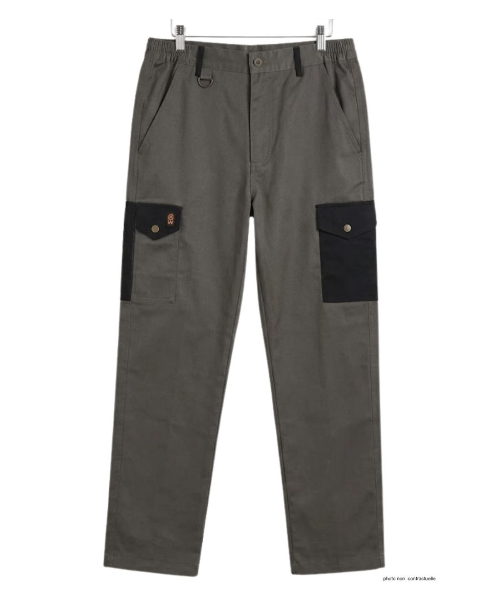 Pantalon de travail WORKER K568 coton polyester marron