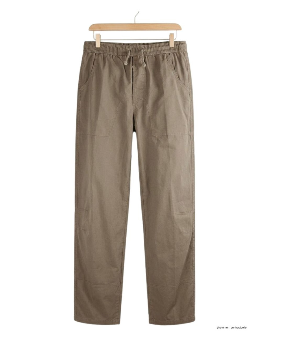 Pantalon homme K-DRAN K0084B coton beige loisirs