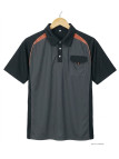 TERRATREND 3817GN - Polo col chemise homme résistant et fluide