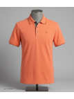 CHALLENGER C2101C - Polo homme en maille piquée orange chic