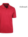 CHALLENGER REMY1 - Polo homme en jersey coton rouge carmin