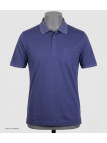 CHALLENGER REMY2 - Polo homme en jersey coton bleu outremer