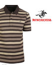 WINCHESTER RANNOCK1 - Polo manches courtes coton choco chic