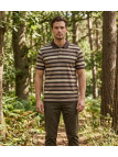 WINCHESTER RANNOCK1 - Polo manches courtes coton choco chic