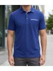 CHALLENGER POL3001A - Polo Homme Marine en Maille Piquée
