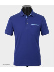 CHALLENGER POL3001A - Polo Homme Marine en Maille Piquée