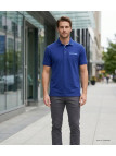 CHALLENGER POL3001A - Polo Homme Marine en Maille Piquée
