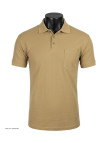 Polo MAYFLOWER 510017U003 - Homme Manches Courtes Sable