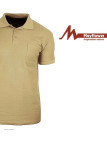 Polo MAYFLOWER 510017U003 - Homme Manches Courtes Sable
