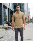 Polo MAYFLOWER 510017U003 - Homme Manches Courtes Sable