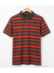 Polo WINCHESTER RANNOCK2 rouge rouille en coton piqué