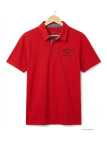 Polo WINCHESTER RETURN1 rouge en coton jersey pour homme