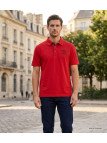 Polo WINCHESTER RETURN1 rouge en coton jersey pour homme