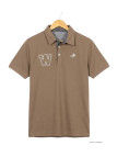 Polo WINCHESTER RIDER3 beige en coton finitions chambray