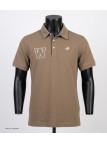 Polo WINCHESTER RIDER3 beige en coton finitions chambray