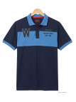 WINCHESTER ROADSTER1 : Polo Homme Marine Chic en Coton Piqué