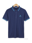 WINCHESTER ROGAN3 : Polo manches courtes bleu marine chic
