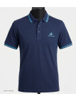 WINCHESTER ROGAN3 : Polo manches courtes bleu marine chic