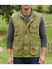 Gilet sans manches WINCHESTER WE1298M | Multipoches Jaune