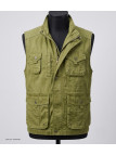 Gilet sans manches WINCHESTER WE1298M | Multipoches Jaune