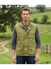 Gilet sans manches WINCHESTER WE1298M | Multipoches Jaune