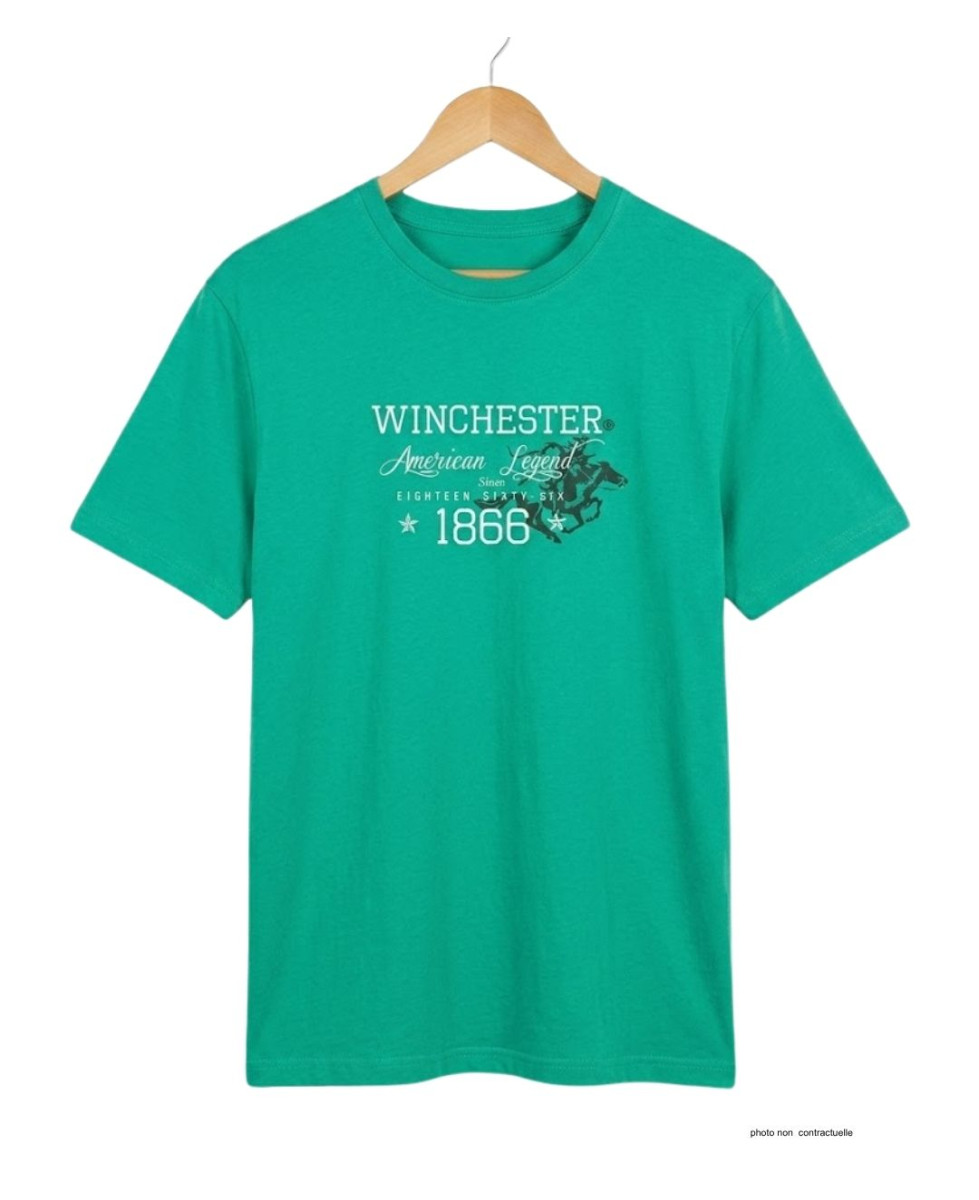 Tee-shirt Winchester SCHOOL2 : Haut Manches Courtes en Coton