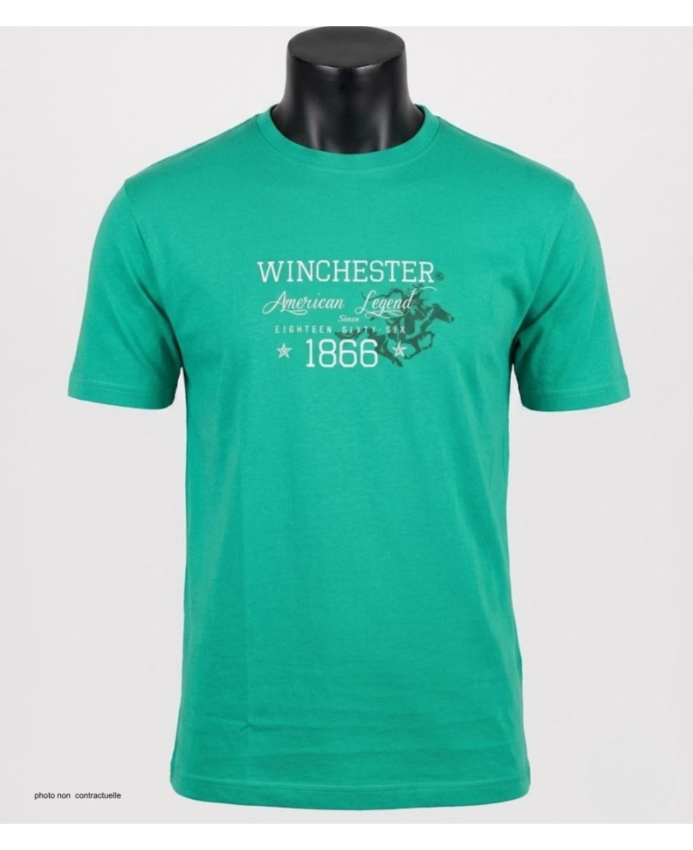 Tee-shirt Winchester SCHOOL2 : Haut Manches Courtes en Coton