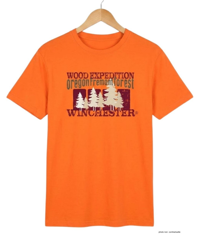 Tee-shirt Winchester Selwin2 : Haut Manches Courtes en Coton