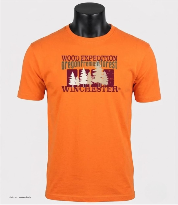 Tee-shirt Winchester Selwin2 : Haut Manches Courtes en Coton