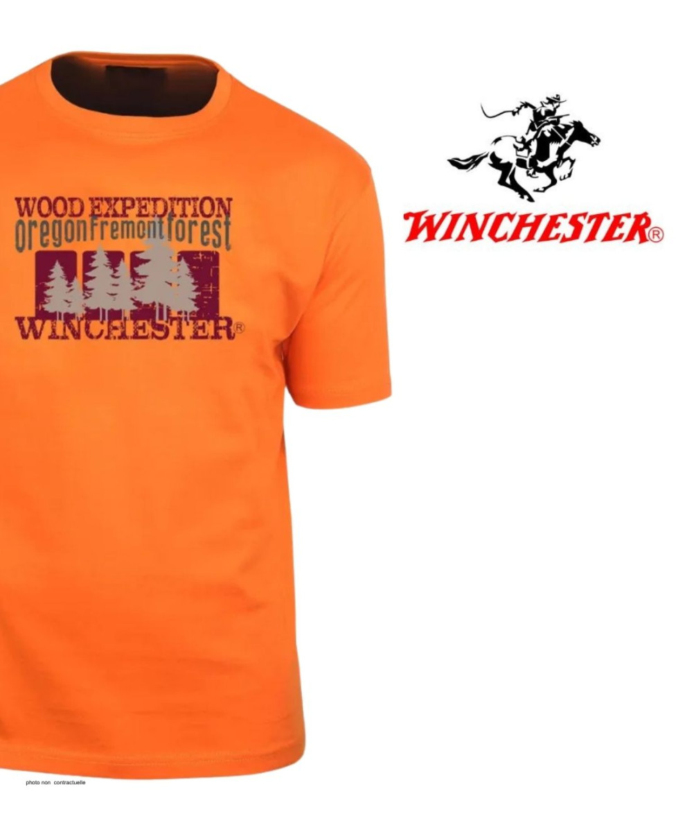 Tee-shirt Winchester Selwin2 : Haut Manches Courtes en Coton