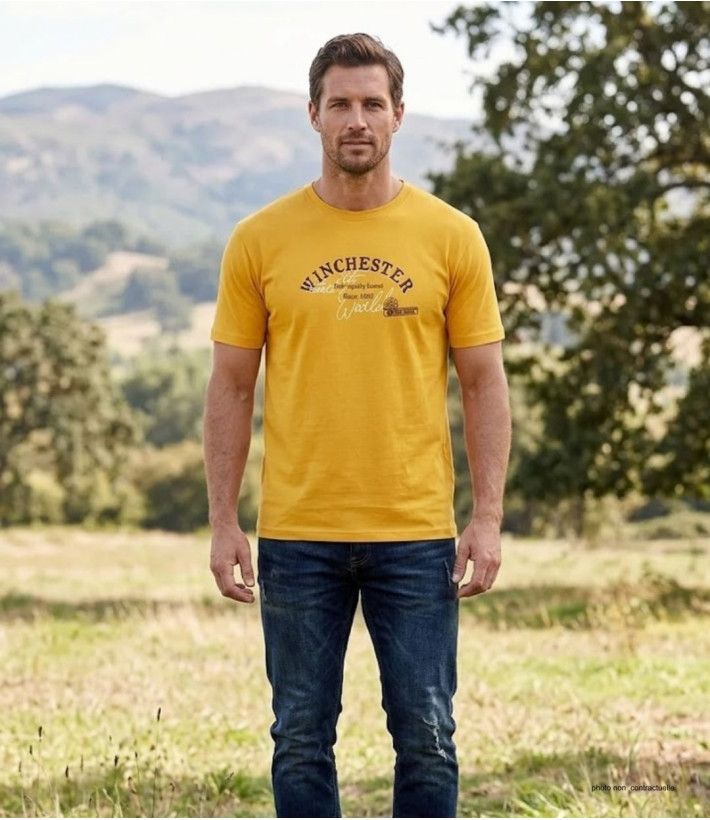 Tee-shirt Winchester SHOOTER1 : Haut Manches Courtes en Coton