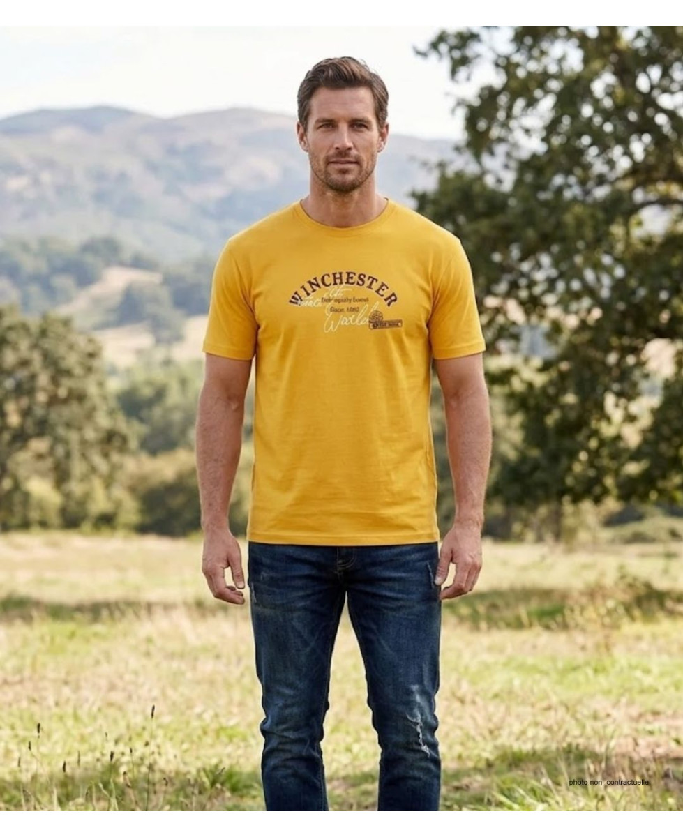 Tee-shirt Winchester SHOOTER1 : Haut Manches Courtes en Coton