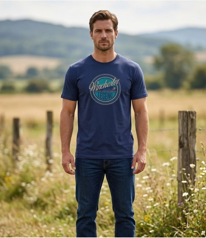 Tee-shirt Winchester SILVAN2 : Haut Manches Courtes en Coton