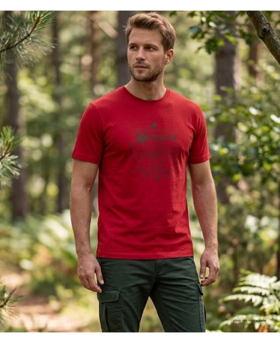 Tee-shirt Winchester STARK2 : Haut Manches Courtes en Coton