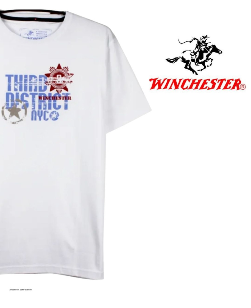 Tee-shirt Winchester STENTOR2 : Haut Manches Courtes en Coton