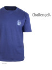 Tee-shirt Challenger A2121B : Haut Manches Courtes Bleu Marine