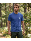 Tee-shirt Challenger A2121B : Haut Manches Courtes Bleu Marine