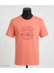 Tee-shirt Challenger A2133B : Haut Manches Courtes Corail