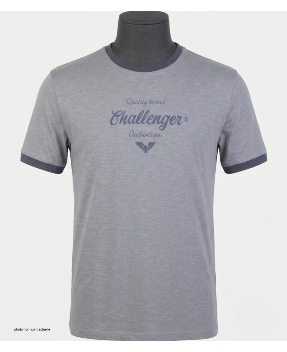 Tee-shirt Challenger SAGARO2 : Coton Flammé Texturé