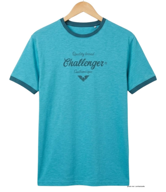 Tee-shirt Challenger SAGARO3 : Haut Manches Courtes Vert